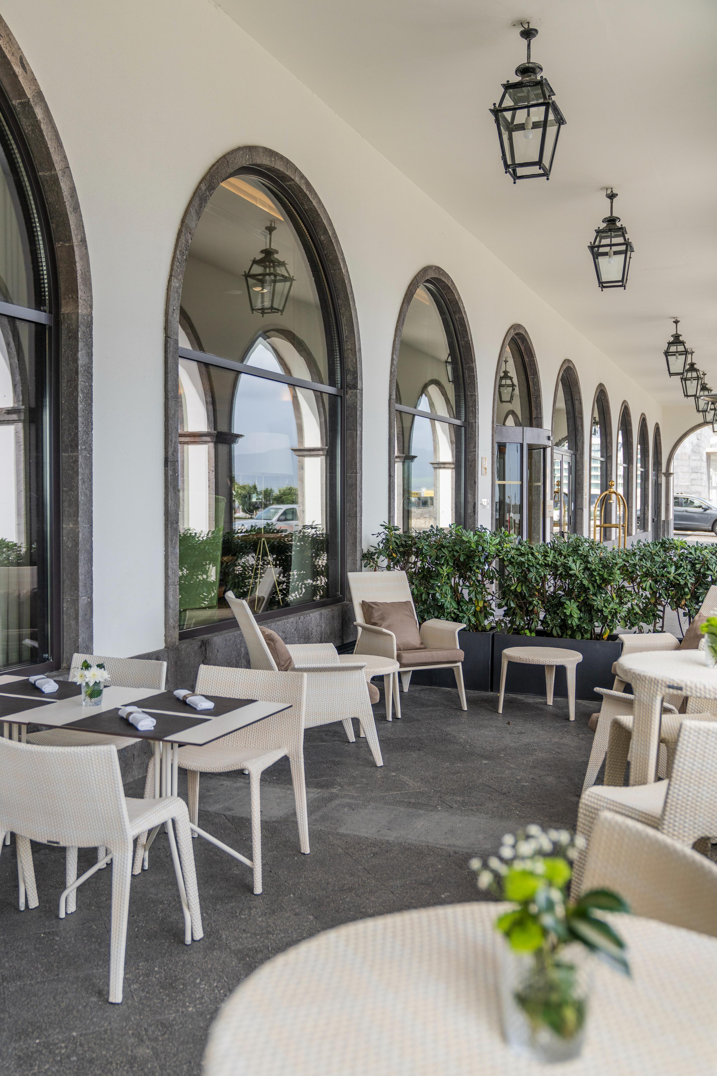 Grand Hotel Acores Atlantico Ponta Delgada  Ngoại thất bức ảnh The restaurant